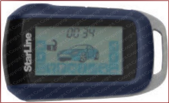 Брелок StarLine A63 ver.1 (экспериментальная серия)