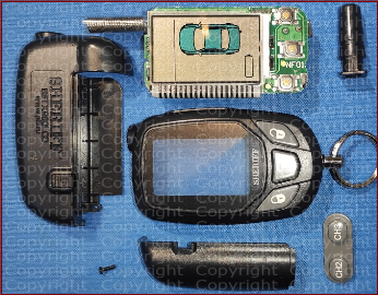 Брелок Sheriff ZX-900 — вид 3