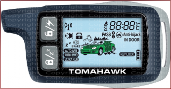 Брелок Tomahawk 7.2