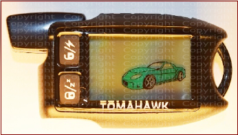 Брелок Tomahawk 9.3